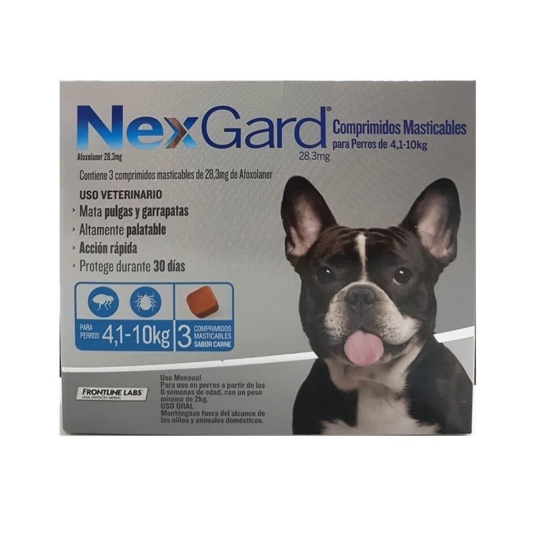 Nexgard Antiparasitario Comprimidos