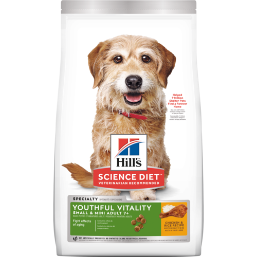 Hills Science Diet Adult 7+ Youthful Vitality Small & Mini