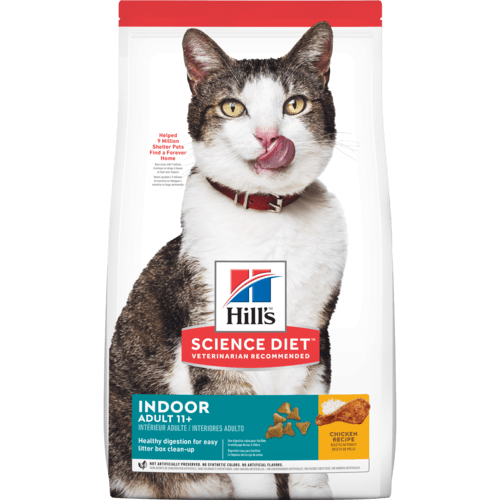 Hills Science Diet Indoor Adult 11+ Cat 1.58 Kg