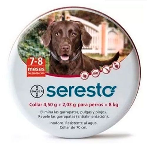 Seresto Collar Perros sobre 8 Kilos